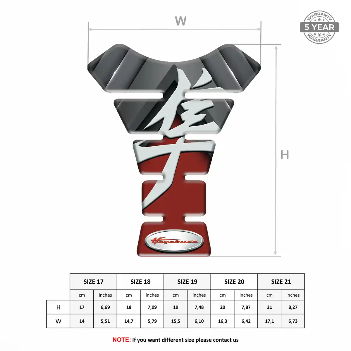 Suzuki 3D Gel Tank Pad Exclusive Series