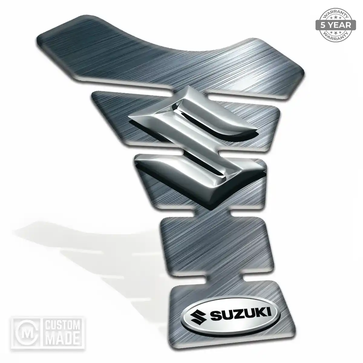 Suzuki 3D Gel Tank Pad Sleek Style
