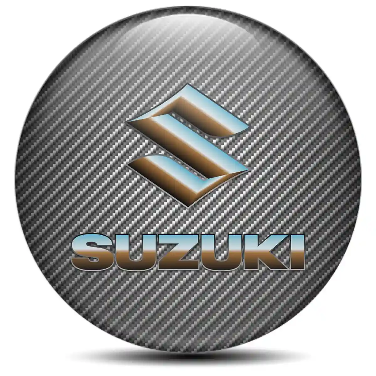 Suzuki Badge Emblems Center Cap Deluxe Edition