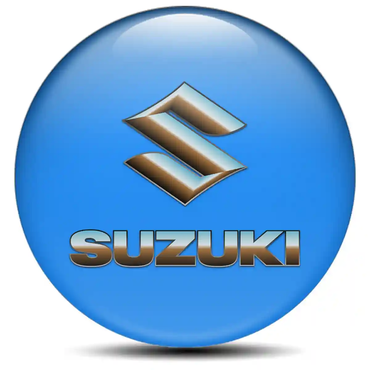 Suzuki Badge Emblems Center Cap Refined Design