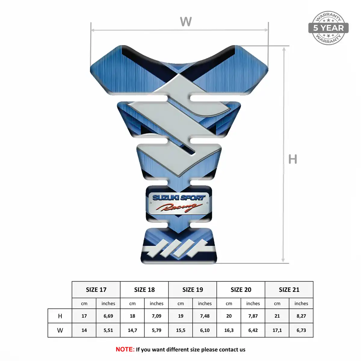 Suzuki Bike Tank Protector Exclusive Series