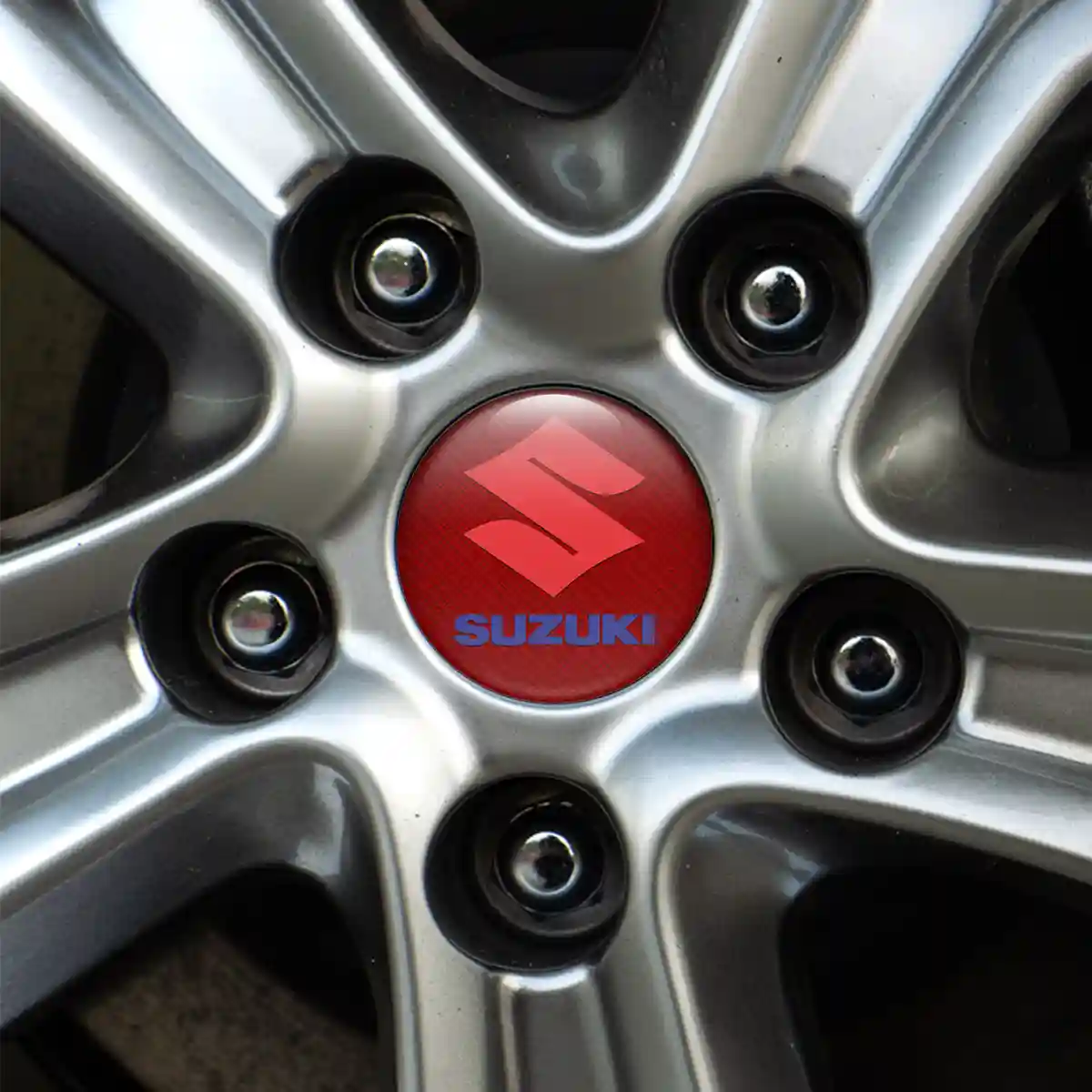 Suzuki Domed Emblem Self-Adhesive Prime Quality