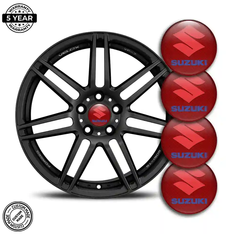 Suzuki Domed Emblem Self-Adhesive Prime Quality