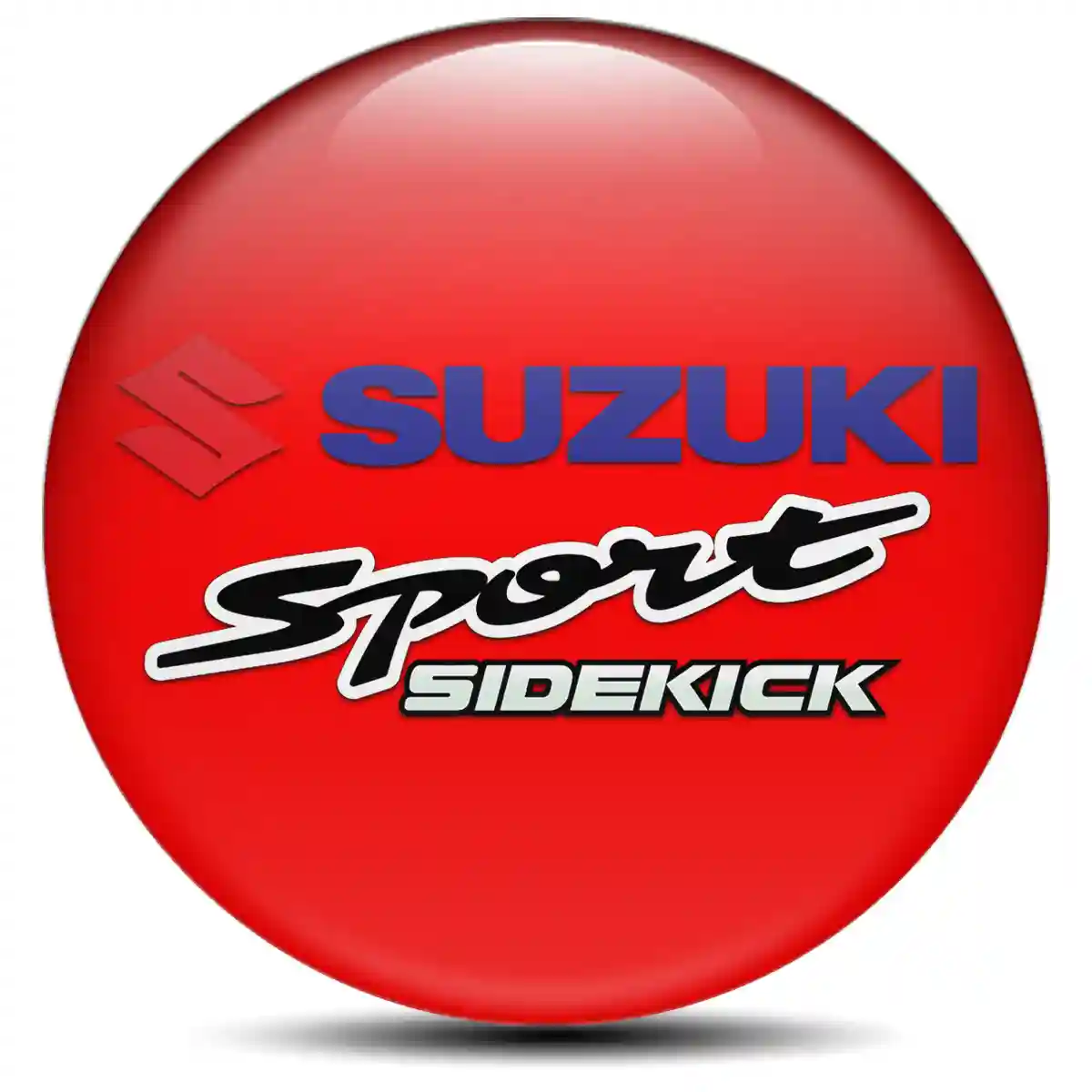 Suzuki Domed Emblem Self-Adhesive Signature Grade
