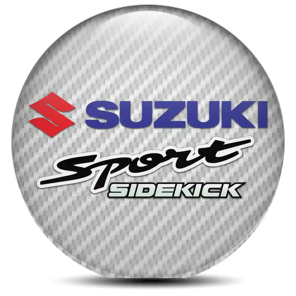 Suzuki Domed Sticker Elite Finish