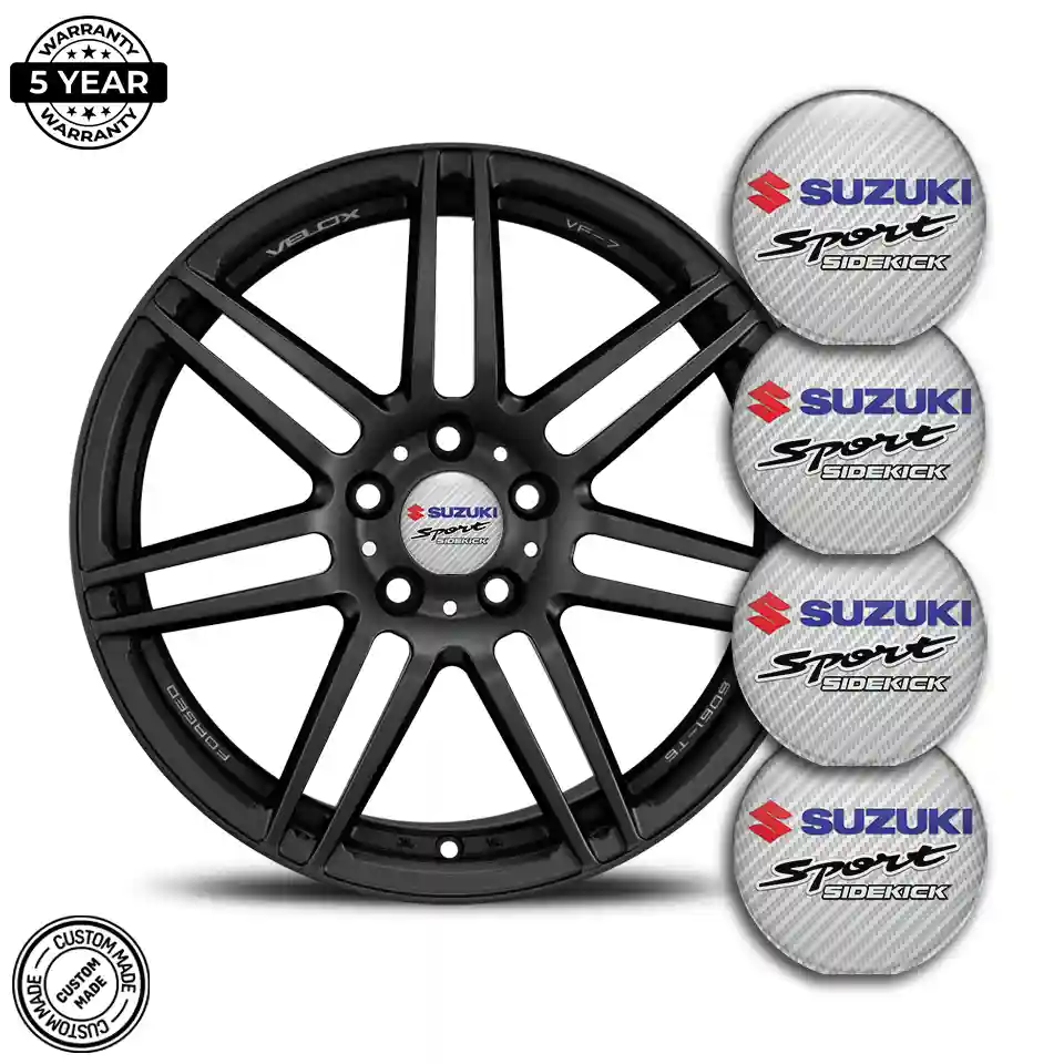 Suzuki Domed Sticker Elite Finish