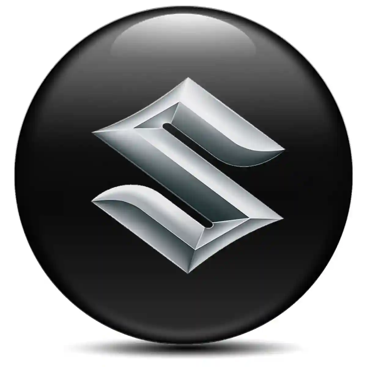 Suzuki Domed Sticker Refined Design