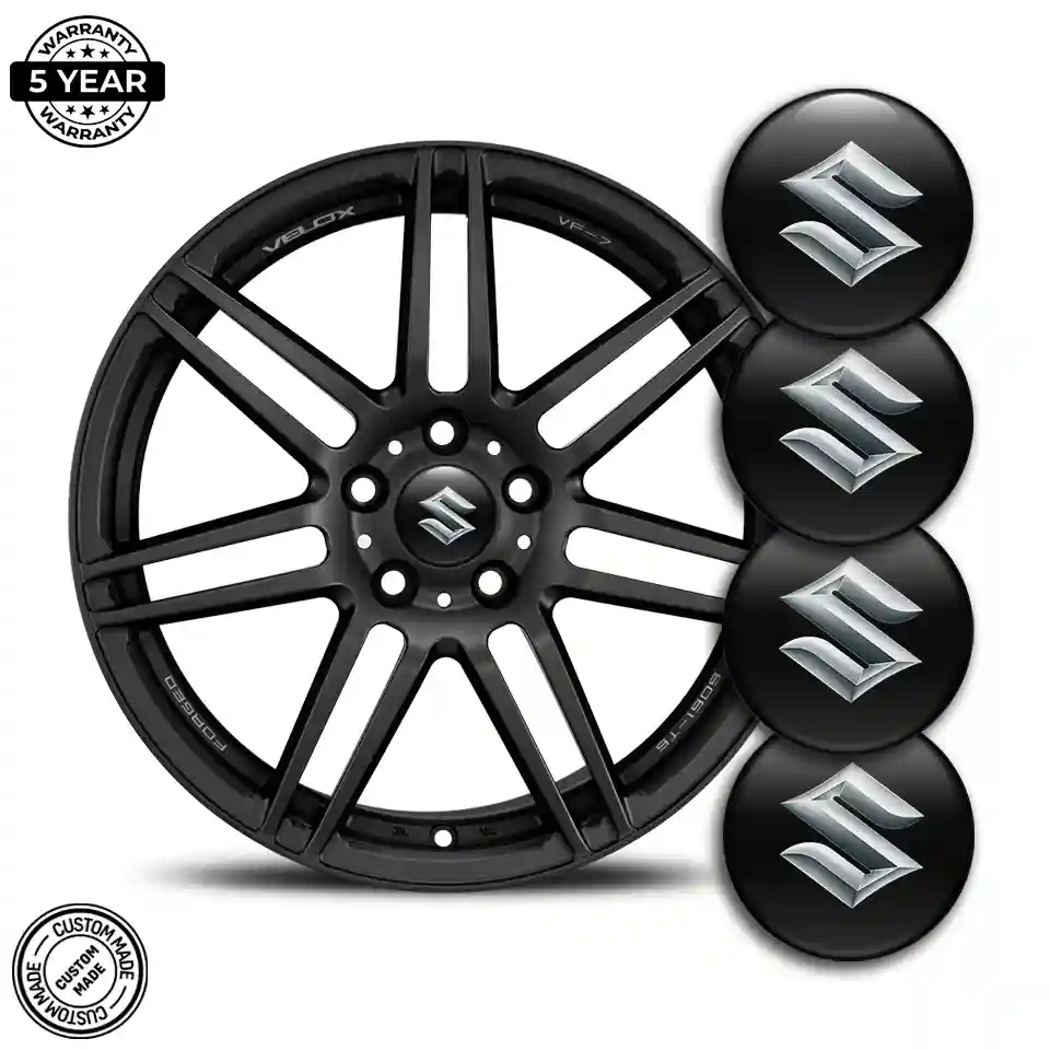Suzuki Domed Sticker Refined Design