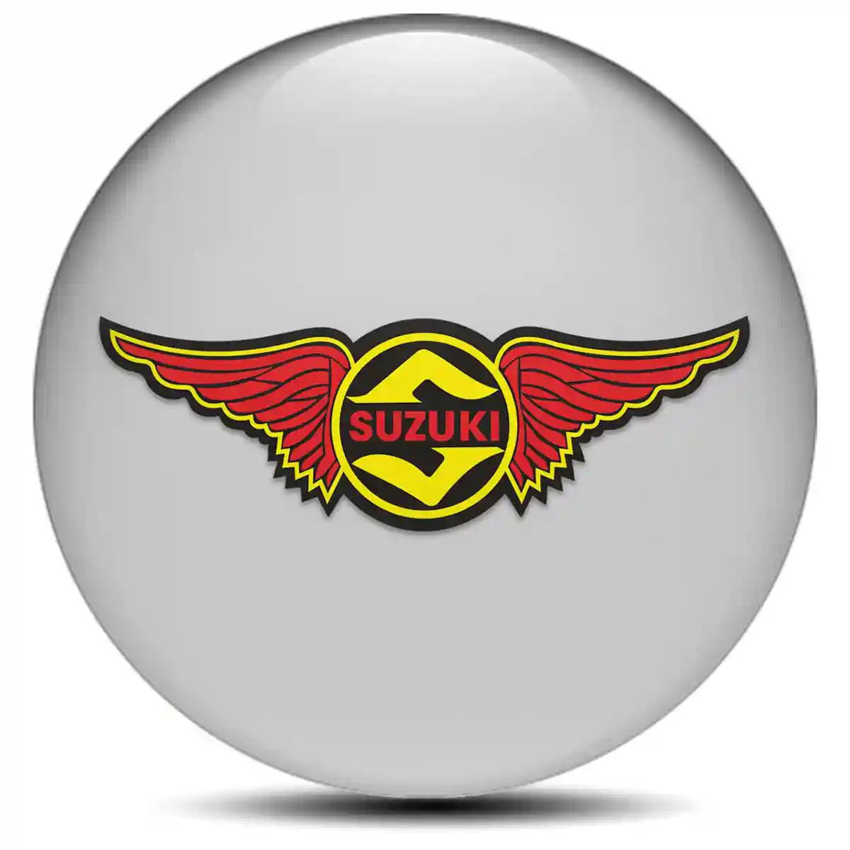 Suzuki Domed Sticker Self-Adhesive Deluxe Edition