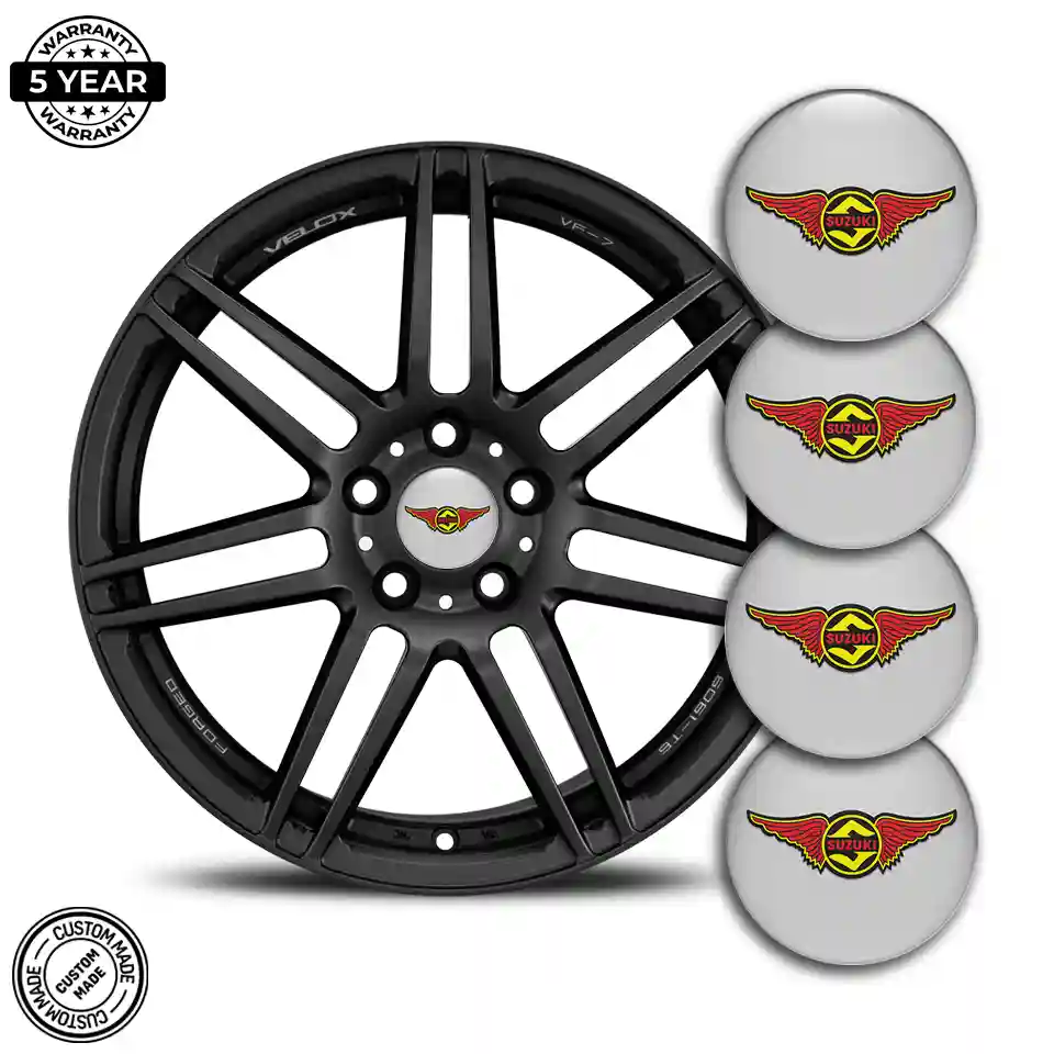 Suzuki Domed Sticker Self-Adhesive Deluxe Edition