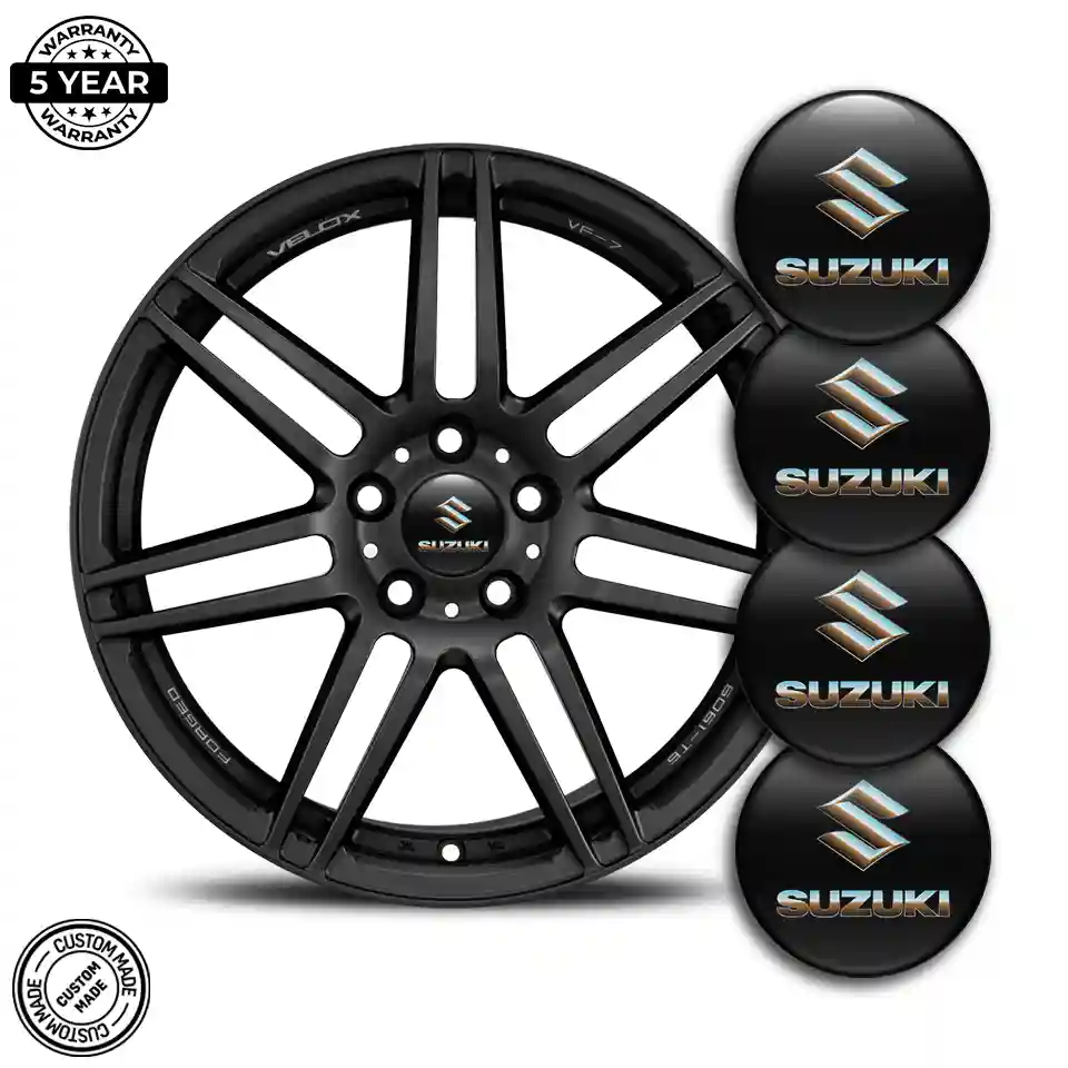 Suzuki Domed Sticker Self-Adhesive Elite Finish