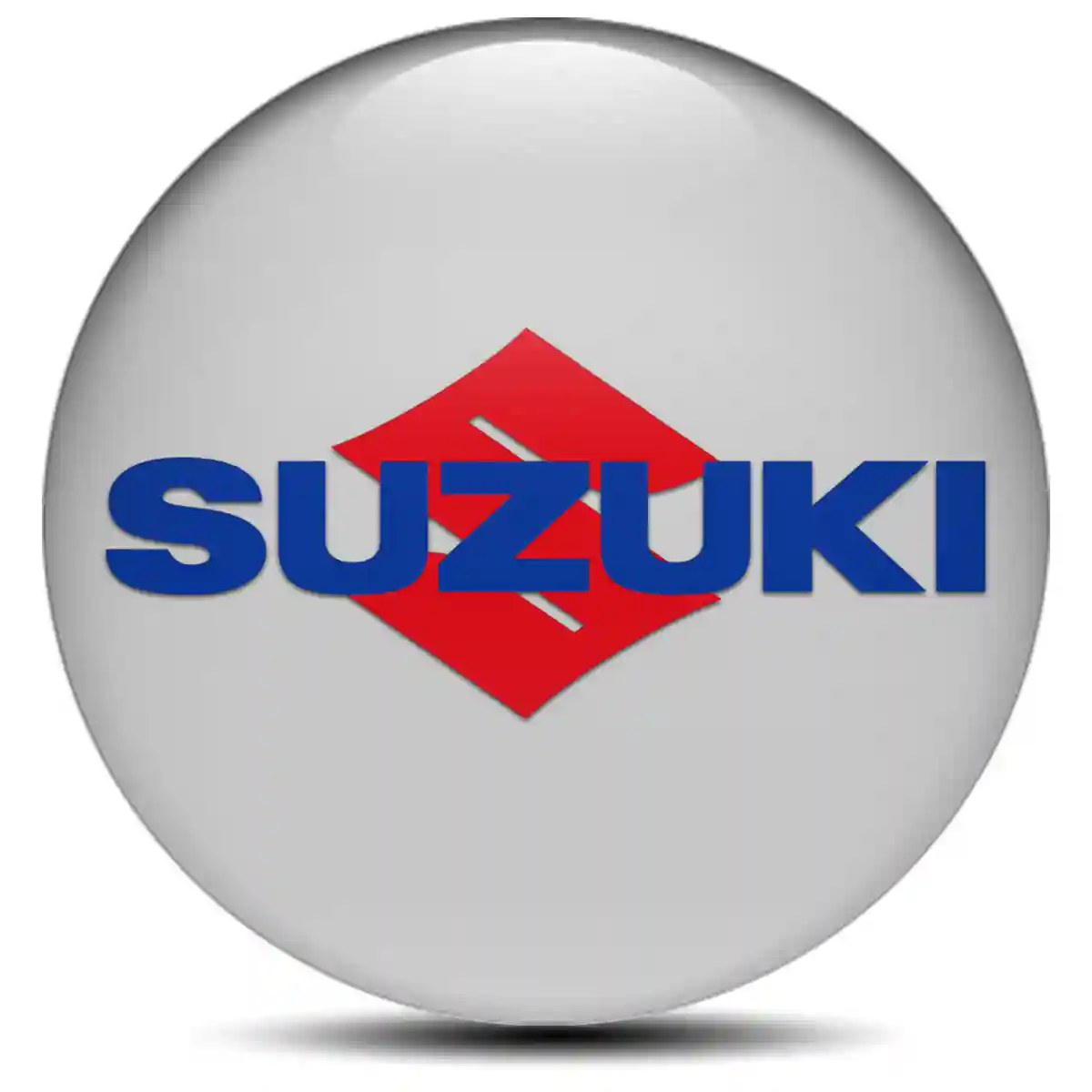 Suzuki Domed Sticker Self-Adhesive Prime Quality