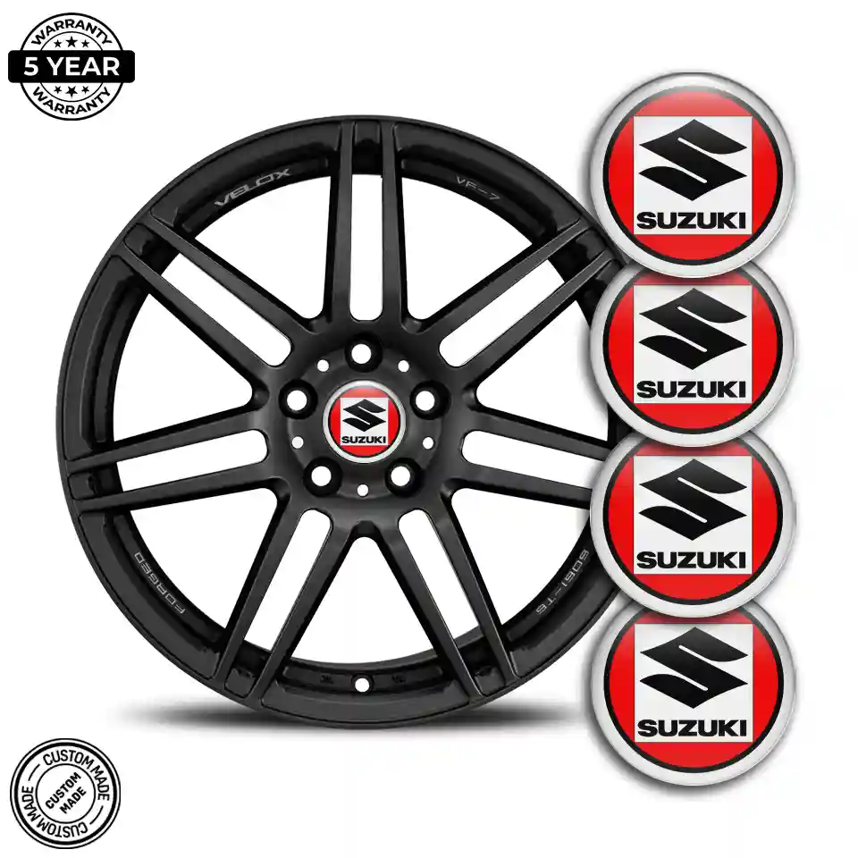 Suzuki Domed Sticker Signature Grade