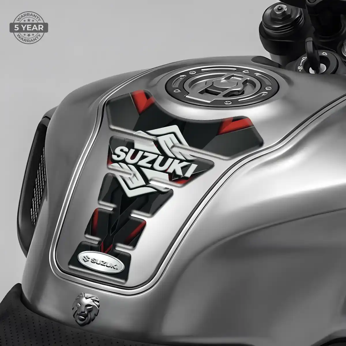 Suzuki Domed Tank Pad Elite Finish