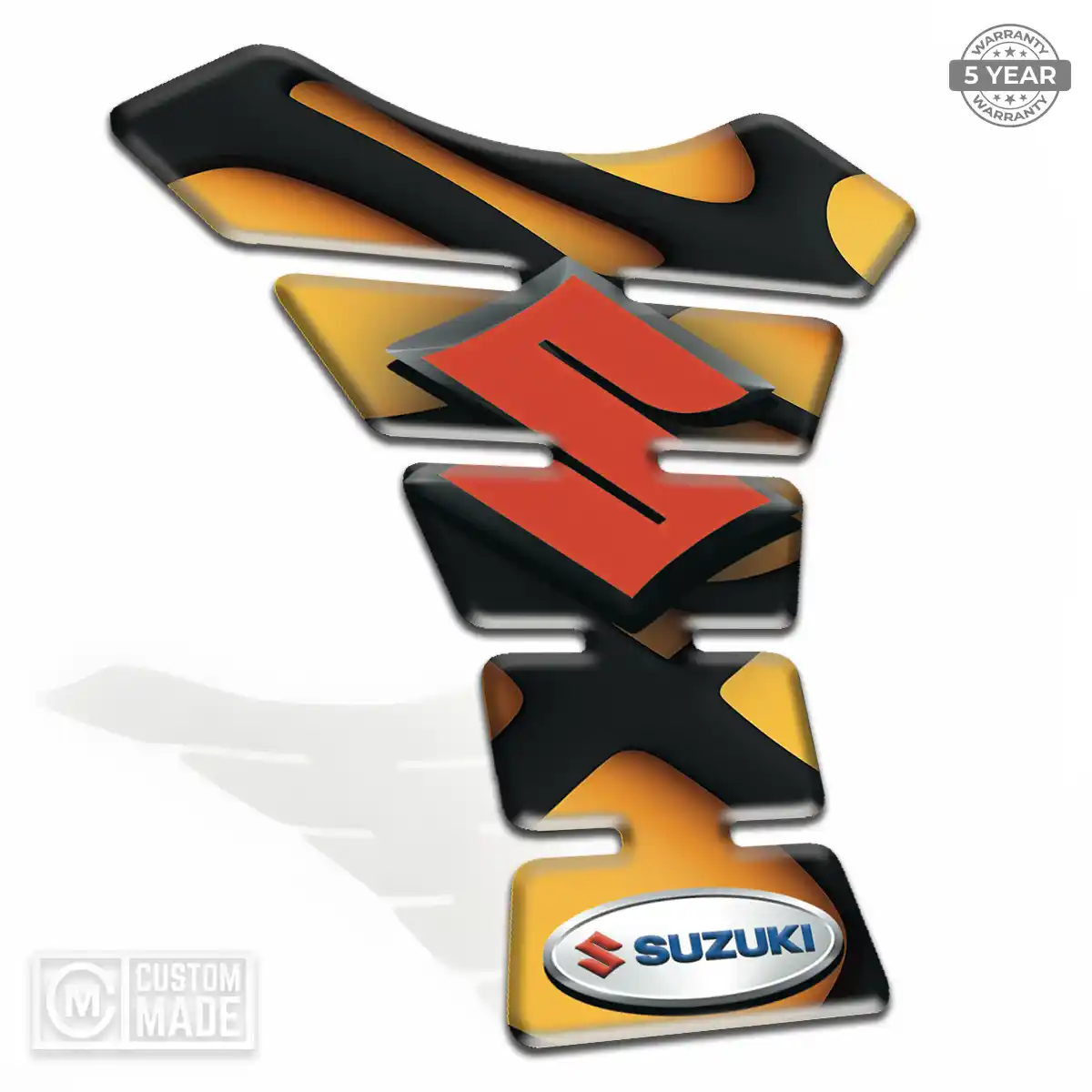 Suzuki Domed Tank Pad Refined Design