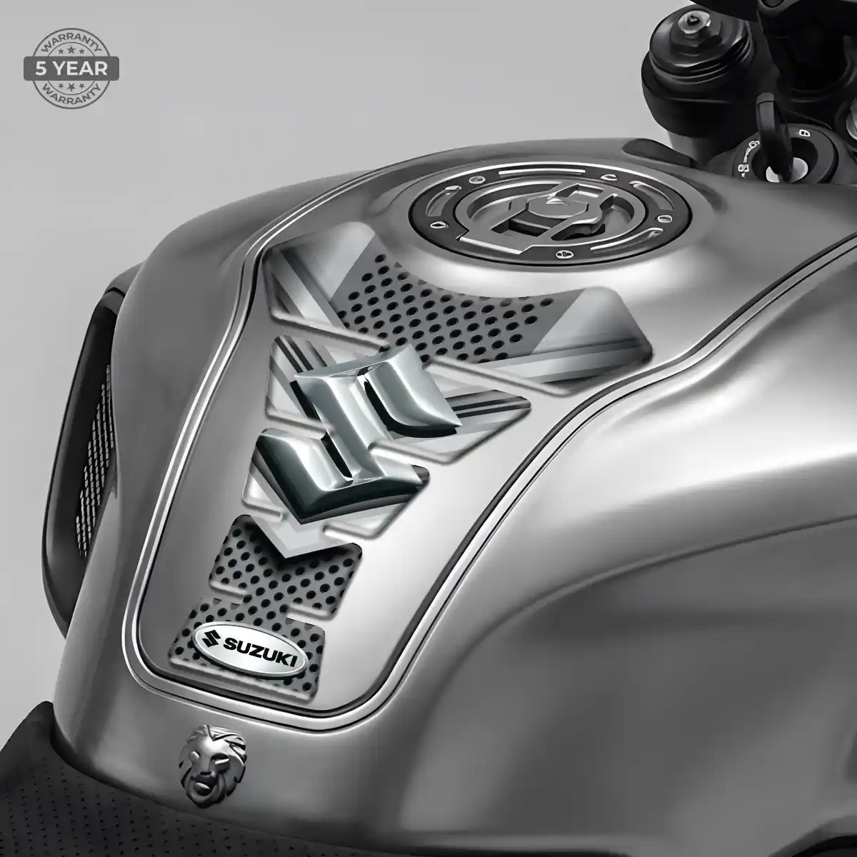 Suzuki Domed Tank Pad Sleek Style