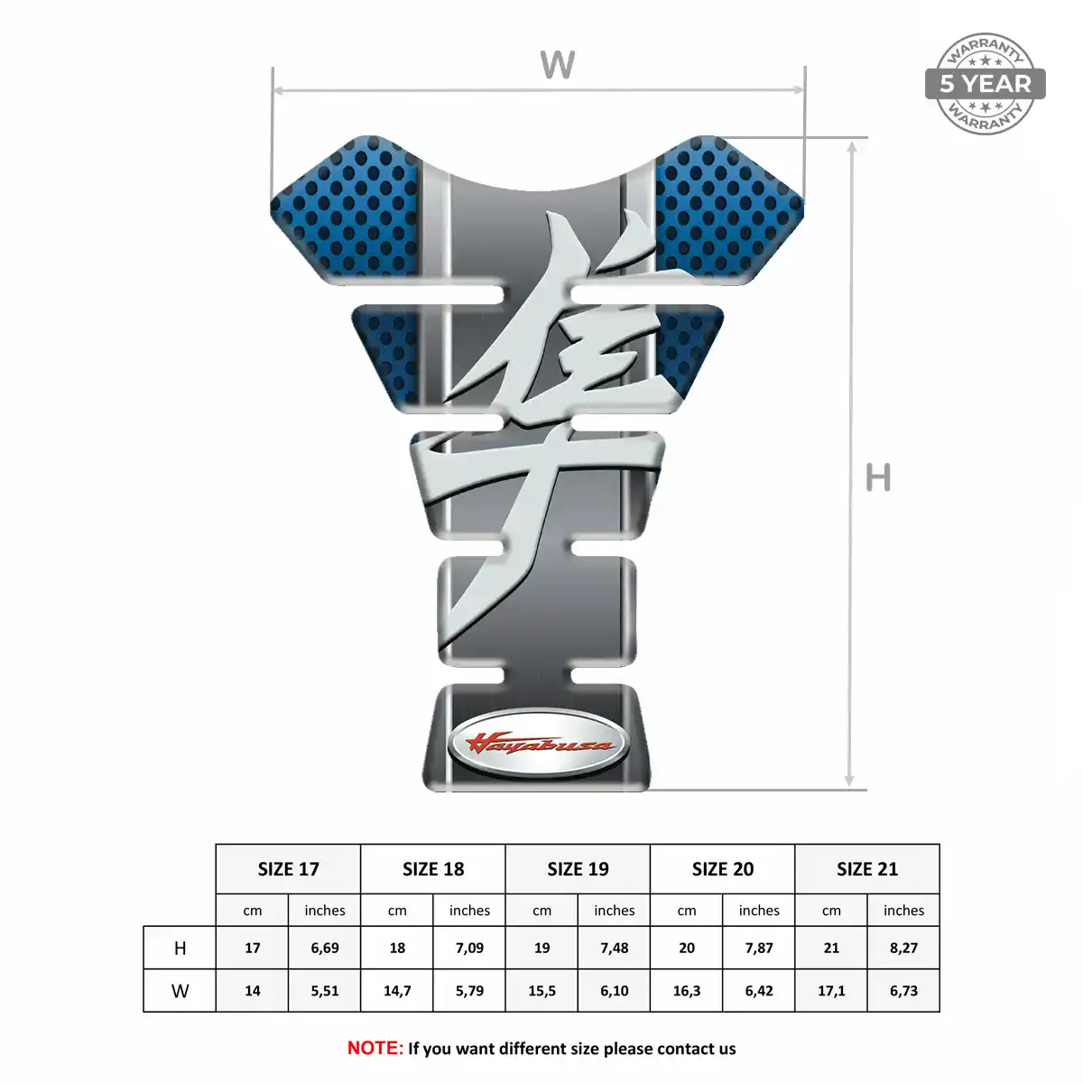 Suzuki Domed Tank Pad Superior Craft