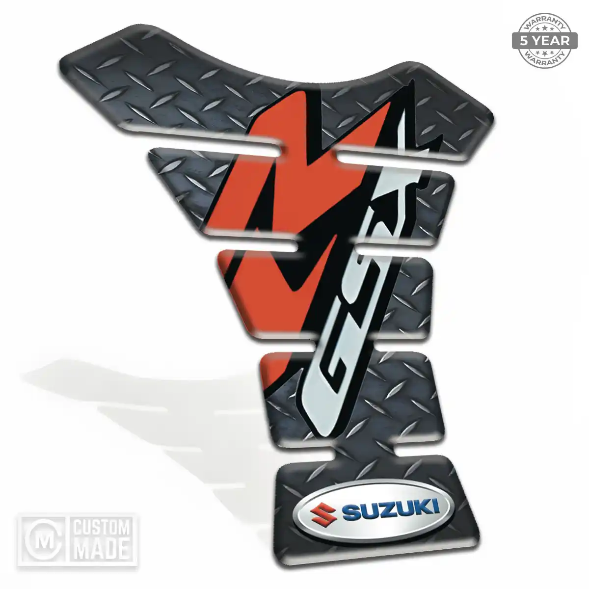 Suzuki Domed Tank Protector Sleek Style