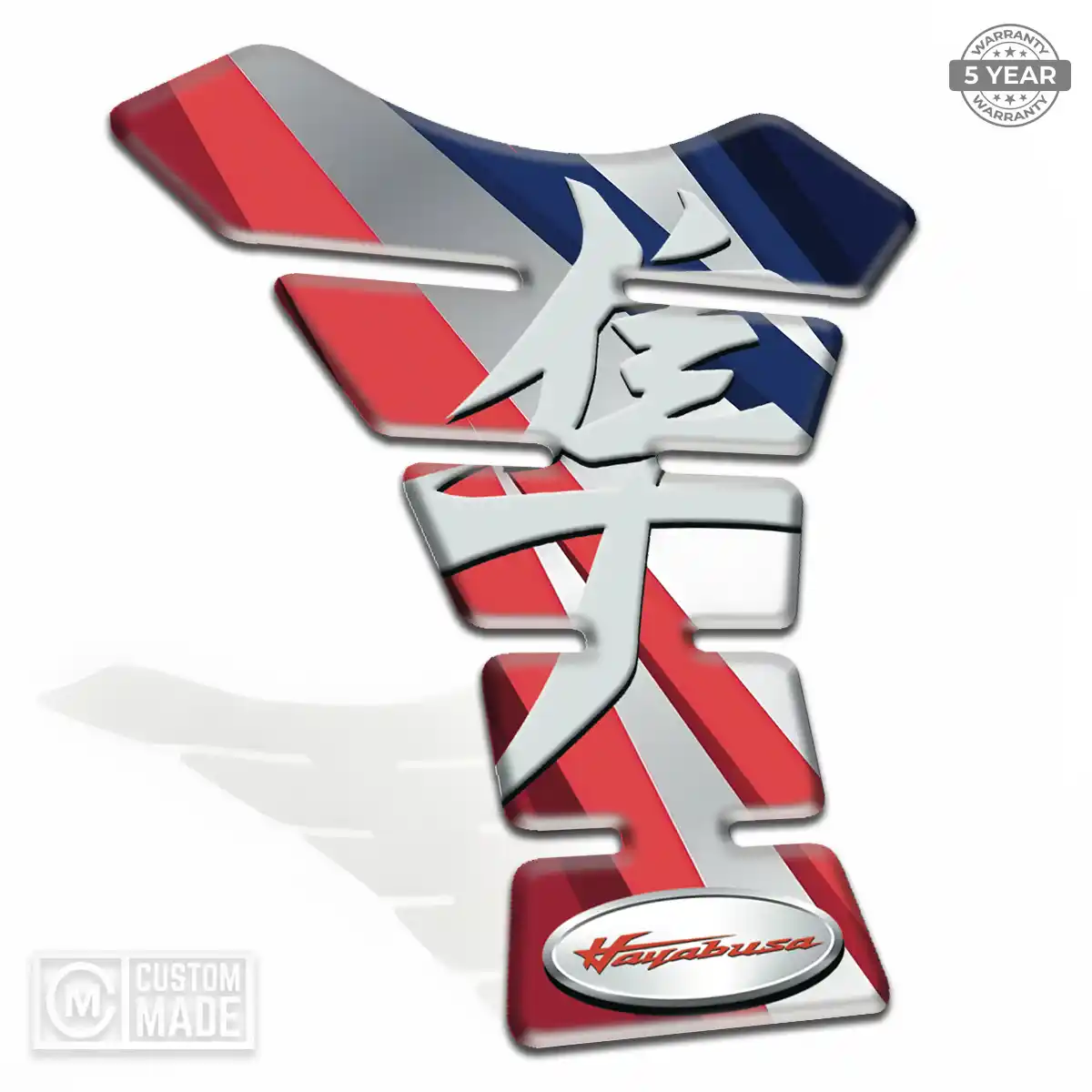 Suzuki Domed Tank Sticker Deluxe Edition