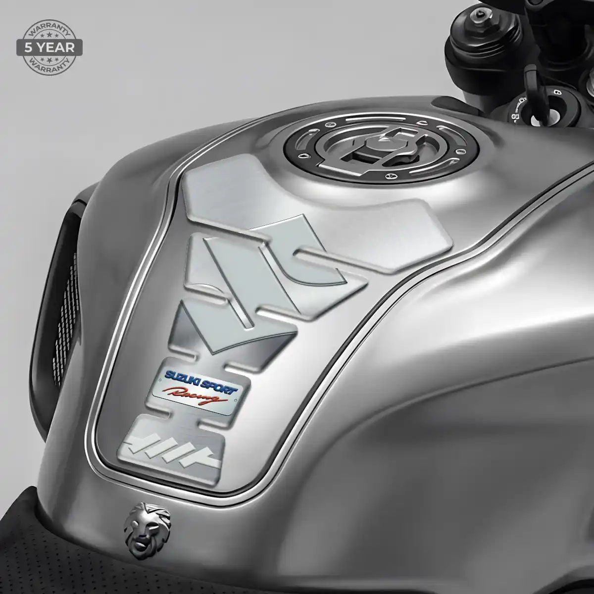 Suzuki Domed Tank Sticker Elite Finish