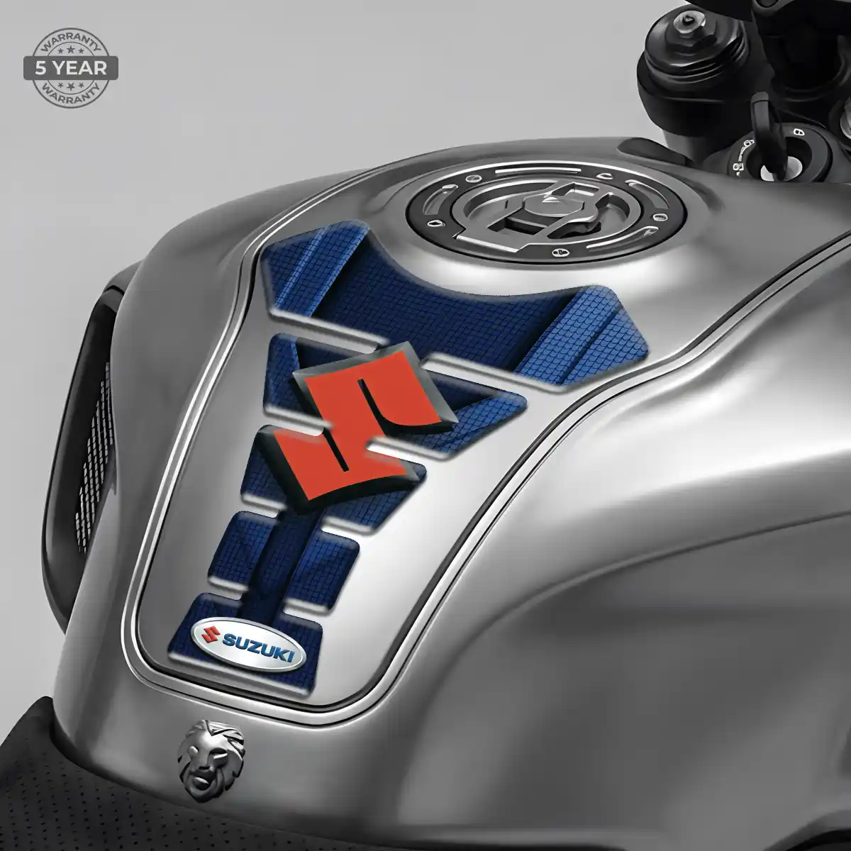 Suzuki Domed Tank Sticker Prime Quality