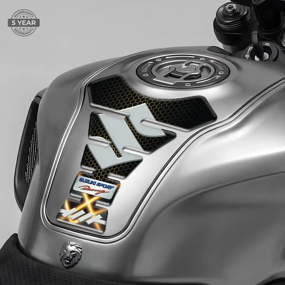 Suzuki Domed Tank Sticker Signature Grade