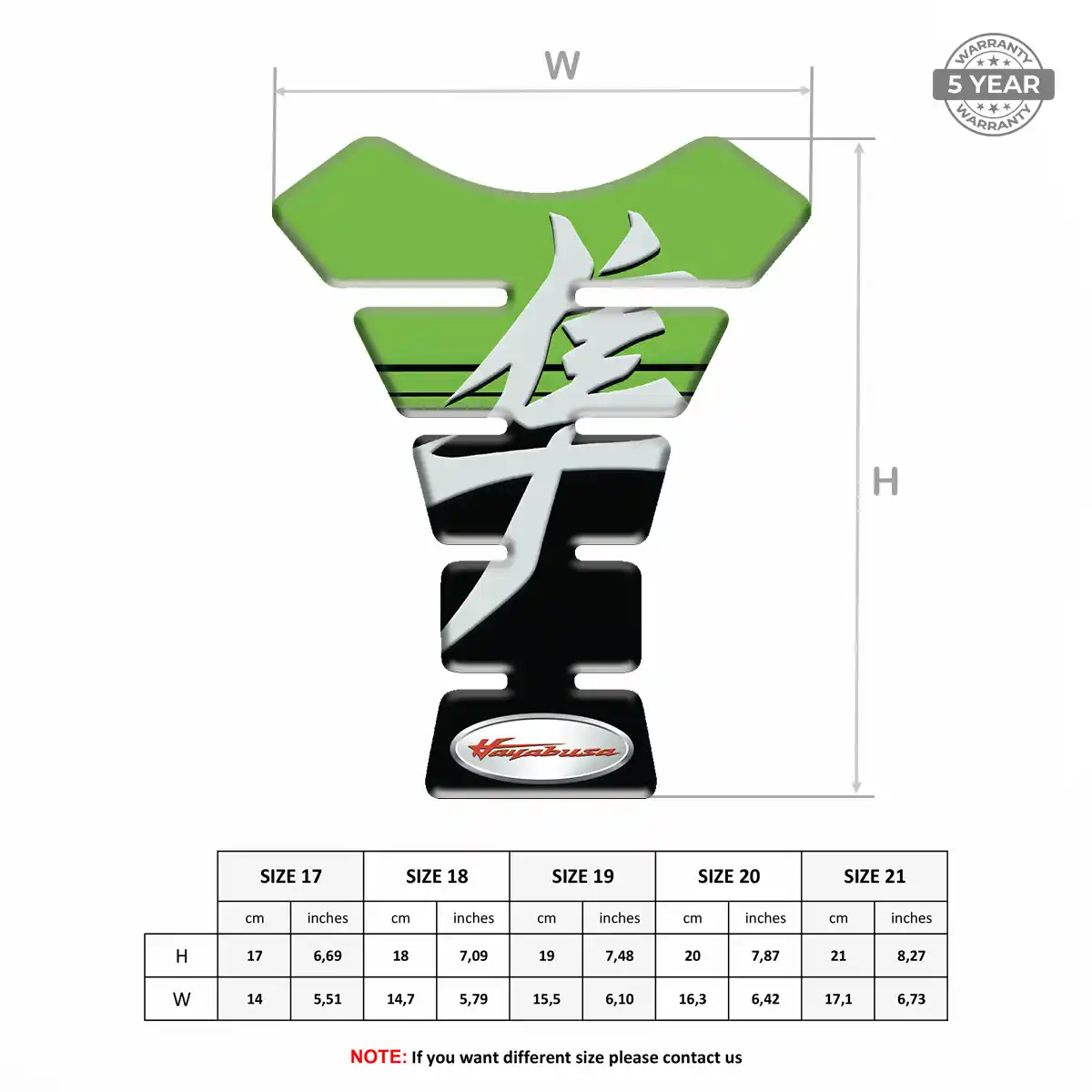 Suzuki Domed Tank Sticker Superior Craft