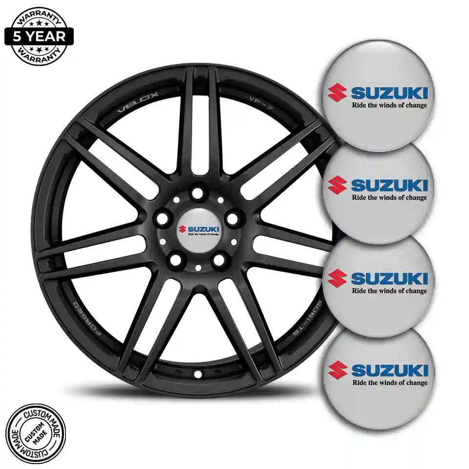 Suzuki Emblem Badge Self-Adhesive Signature Grade