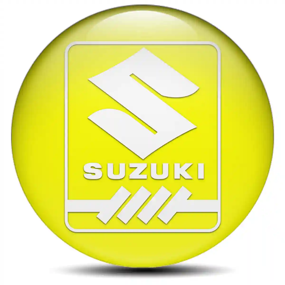 Suzuki Emblem Badge Self-Adhesive Sleek Style