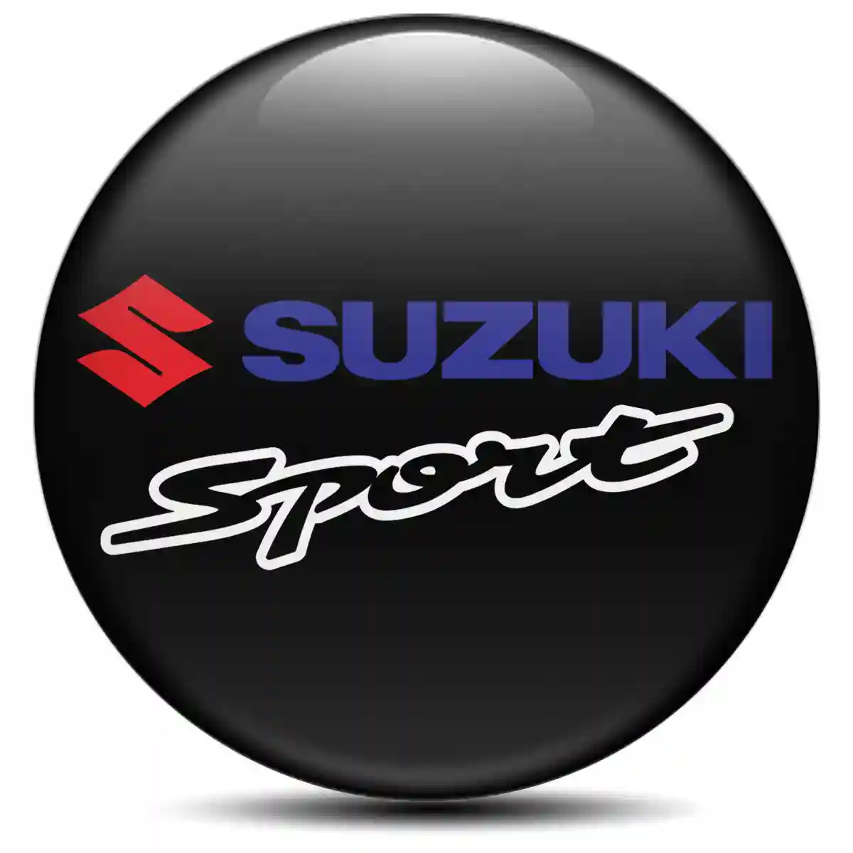 Suzuki Emblem Badge Self-Adhesive Superior Craft
