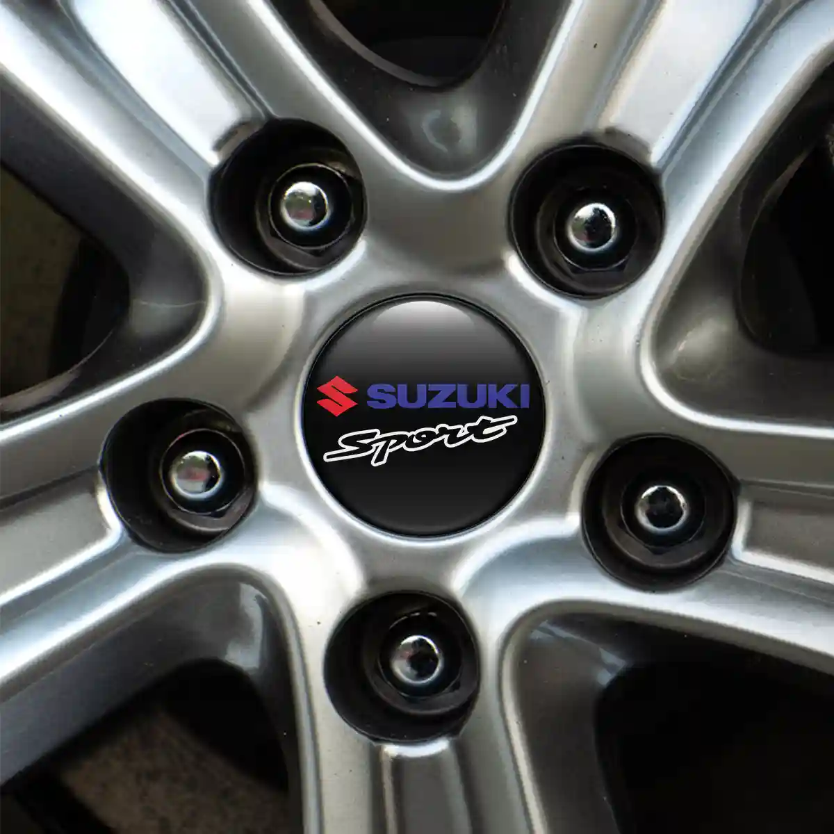 Suzuki Emblem Badge Self-Adhesive Superior Craft