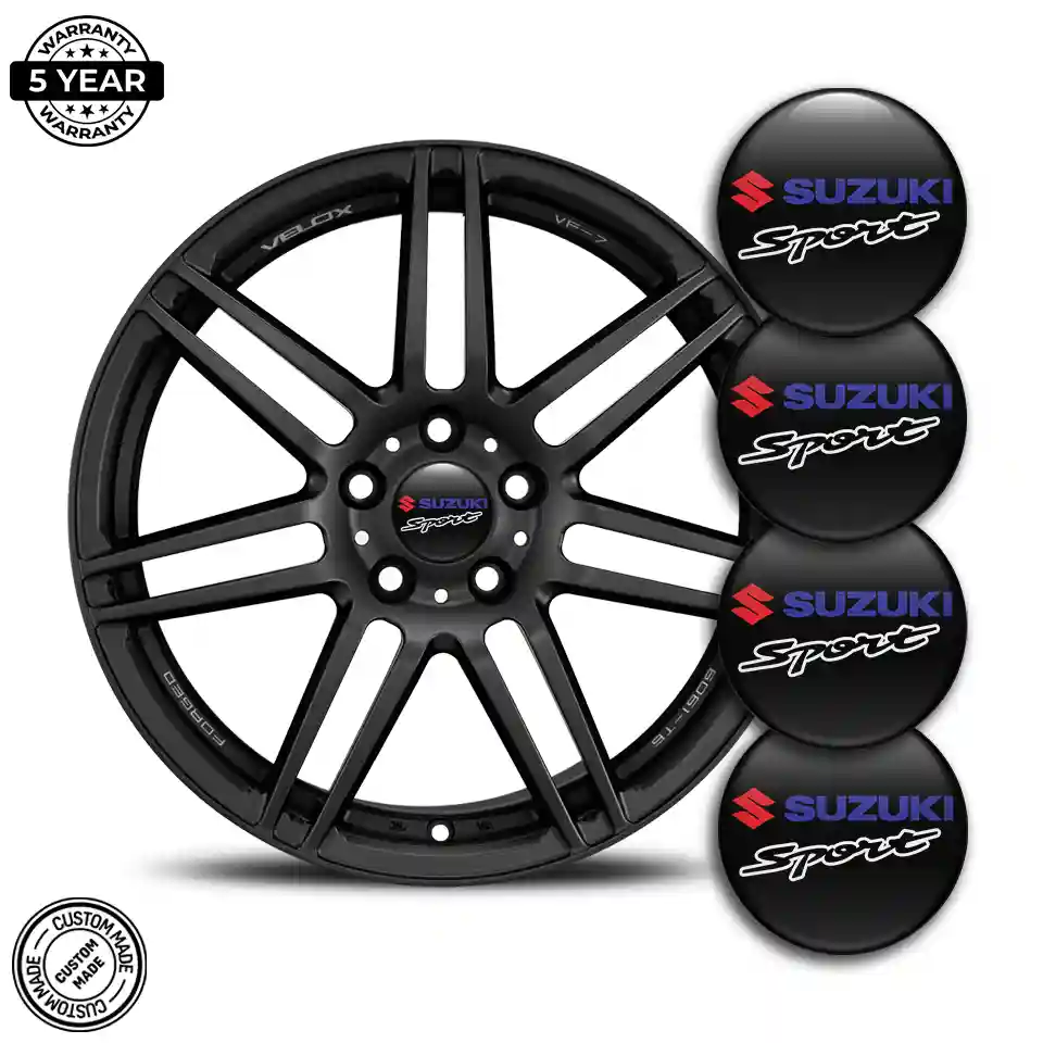 Suzuki Emblem Badge Self-Adhesive Superior Craft