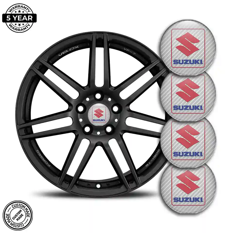 Suzuki Emblem Badge Sleek Style