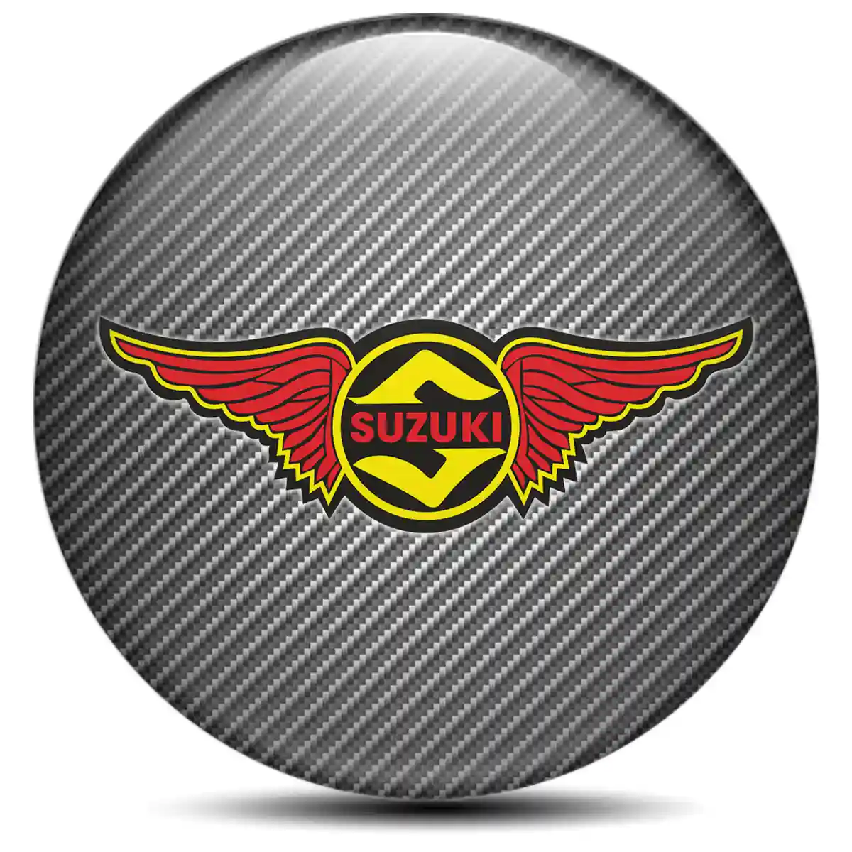 Suzuki Emblem Center Hub Cap Self-Adhesive Prestige Line