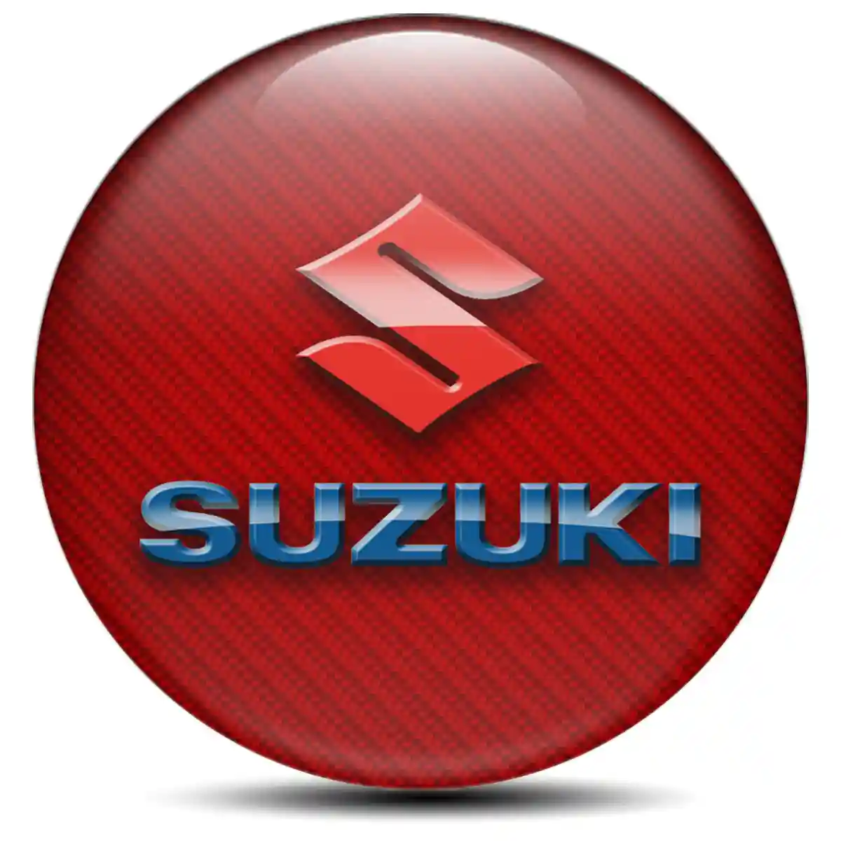 Suzuki Emblem Center Hub Cap Self-Adhesive Prime Quality