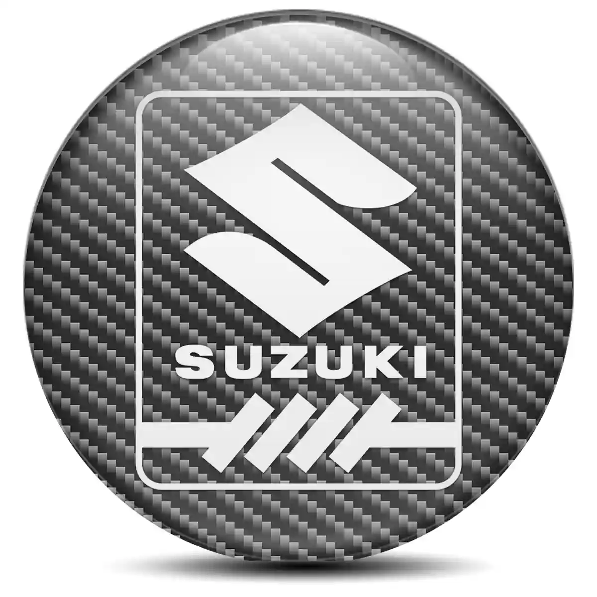Suzuki Emblem Epoxy Self-Adhesive Refined Design