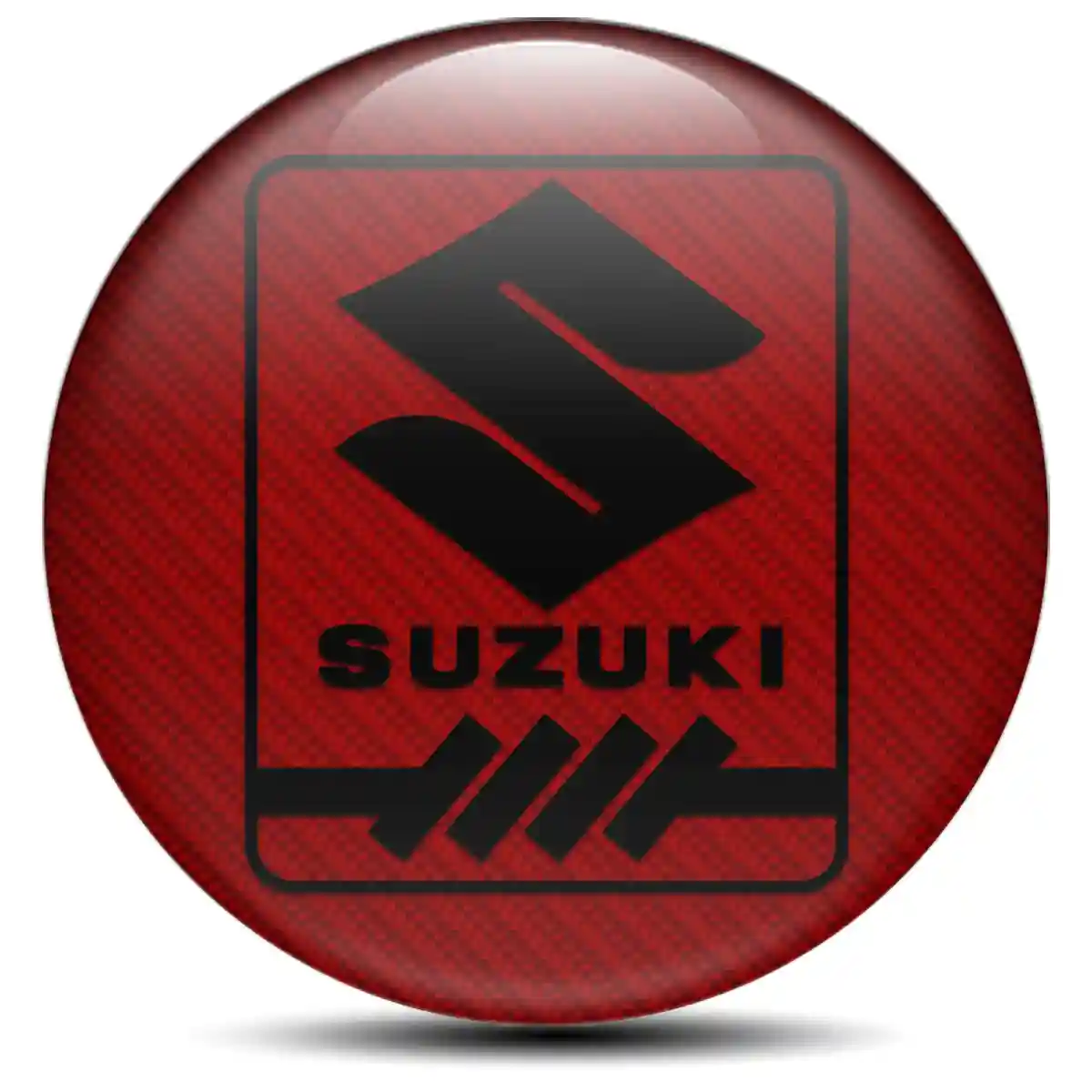Suzuki Emblem Wheel Center Caps Deluxe Edition
