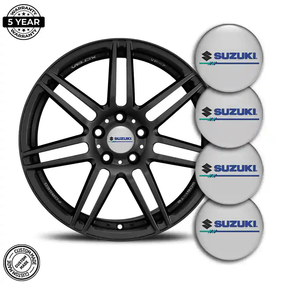 Suzuki Emblem Wheel Center Caps Prestige Line