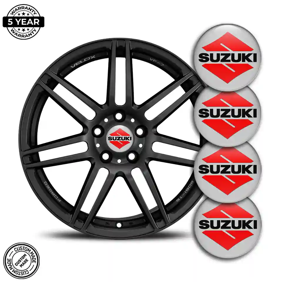 Suzuki Emblem Wheel Center Caps Prime Quality