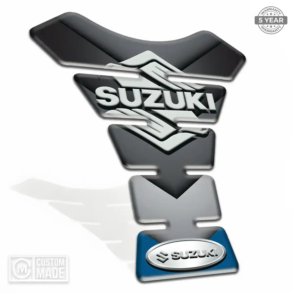 Suzuki Fuel Tank Protector Elite Finish