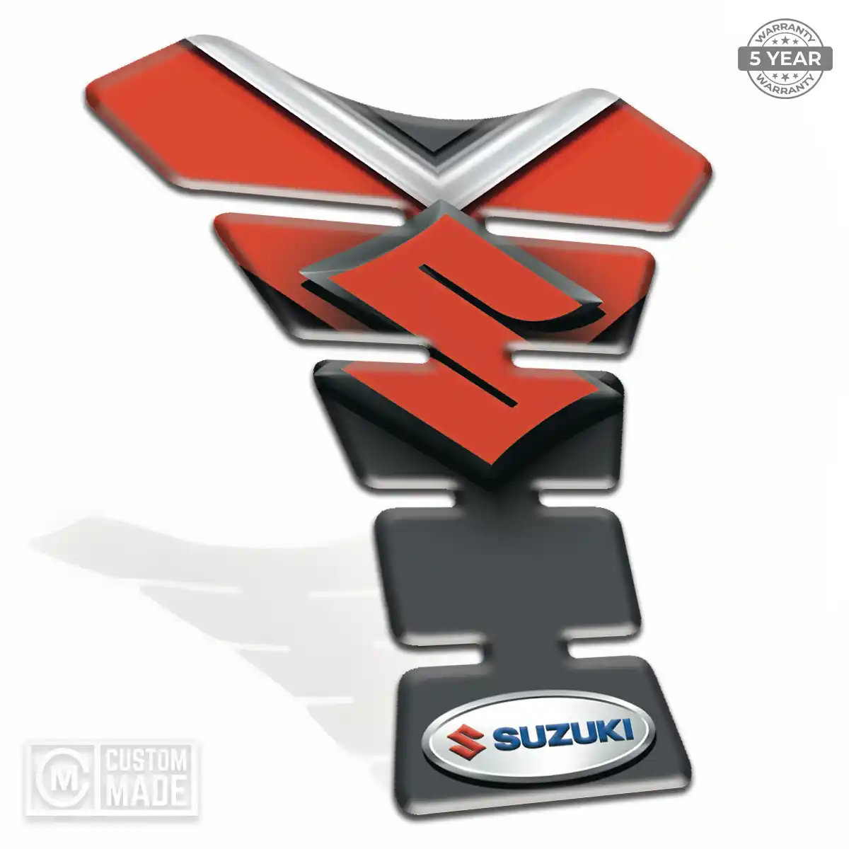 Suzuki Gas Tank Pad Refined Design
