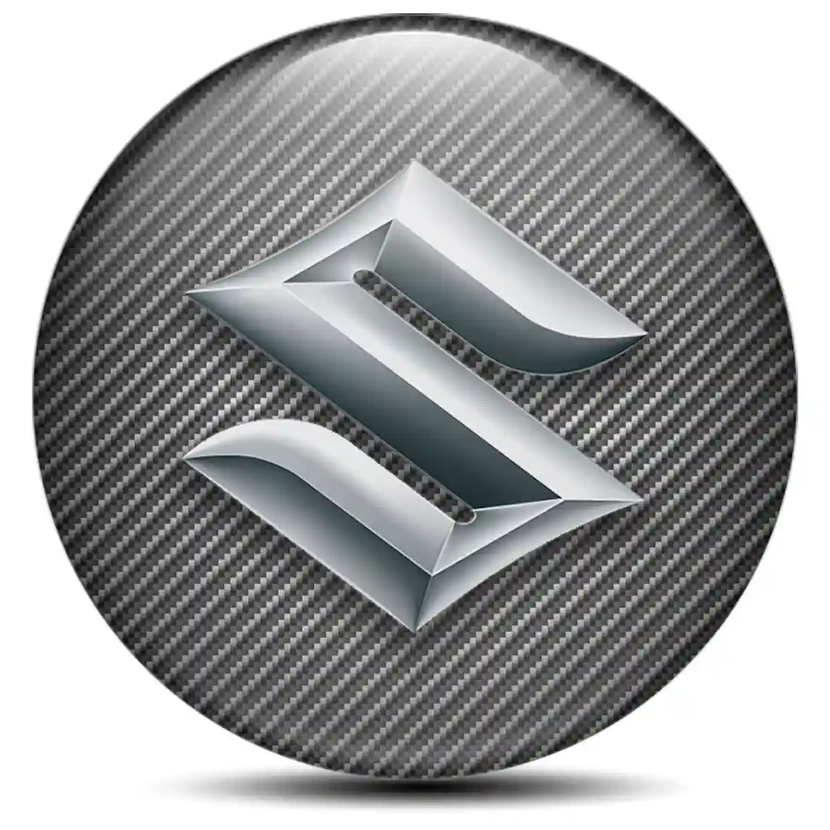 Suzuki Logo Emblem Self-Adhesive Deluxe Edition