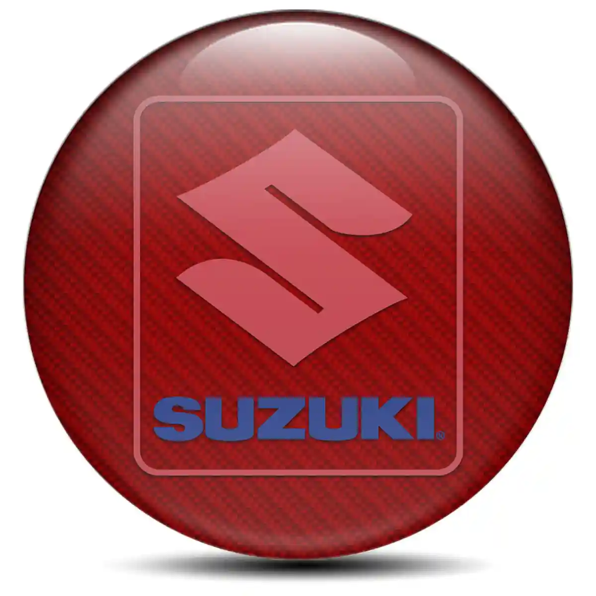 Suzuki Logo Emblem Self-Adhesive Refined Design
