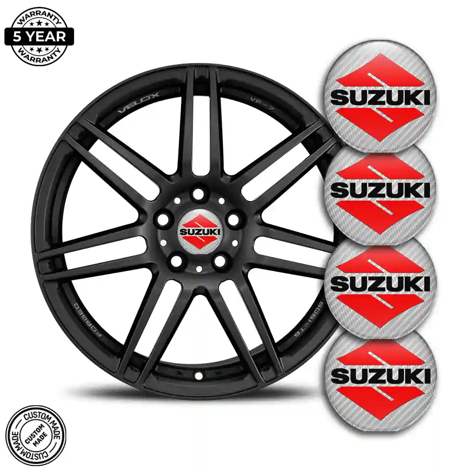 Suzuki Logo Emblem Self-Adhesive Sleek Style