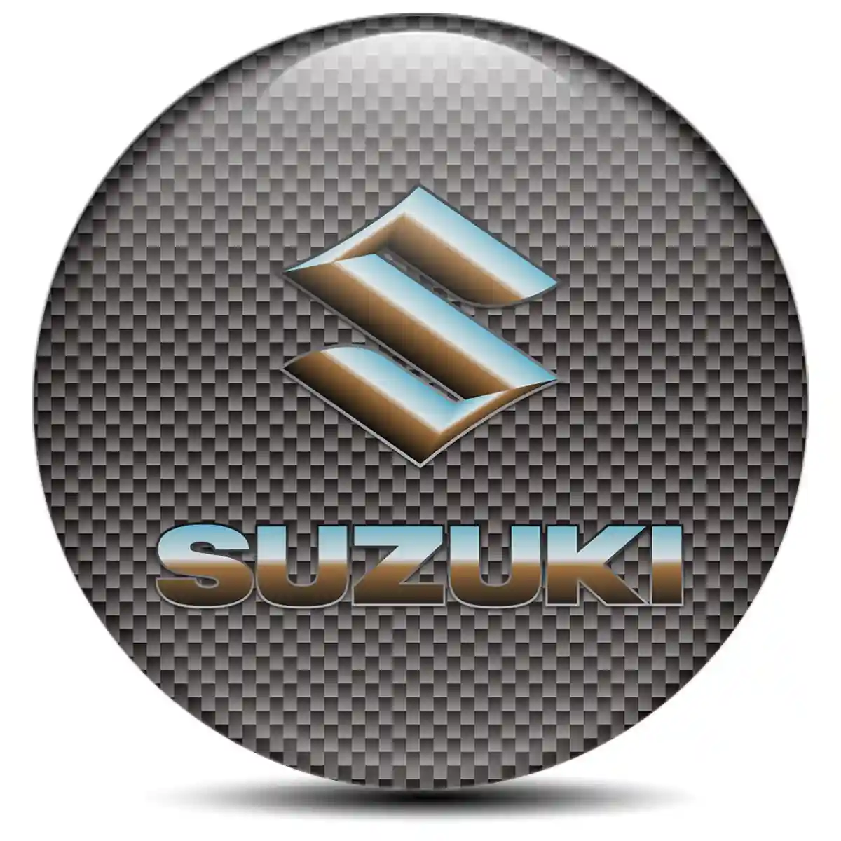 Suzuki Logo Silicone Badge Prestige Line