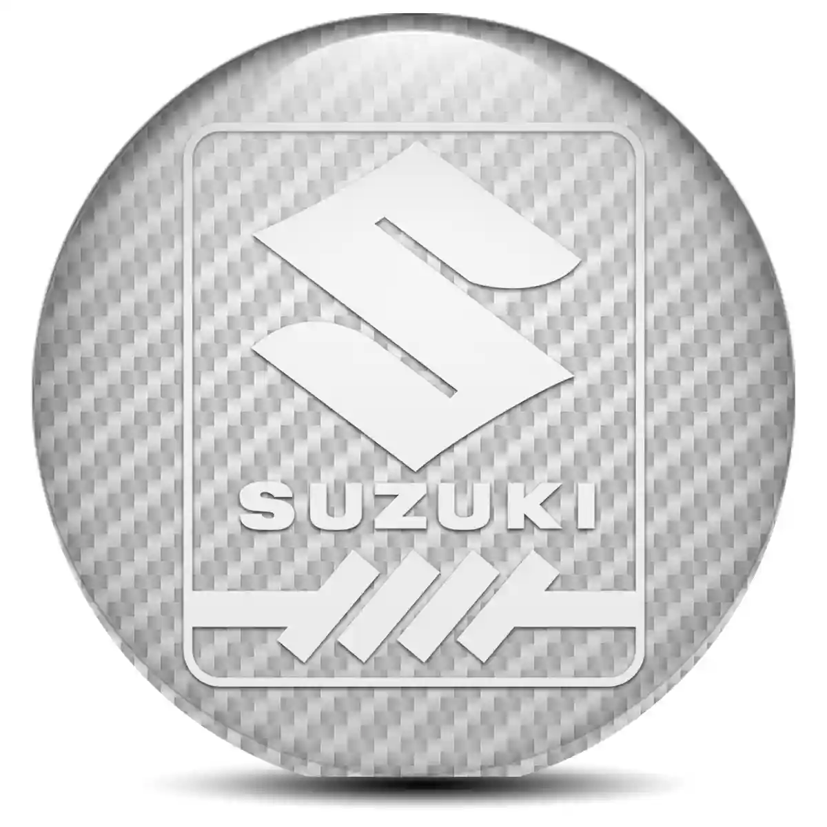 Suzuki Logo Silicone Badge Self-Adhesive Prestige Line
