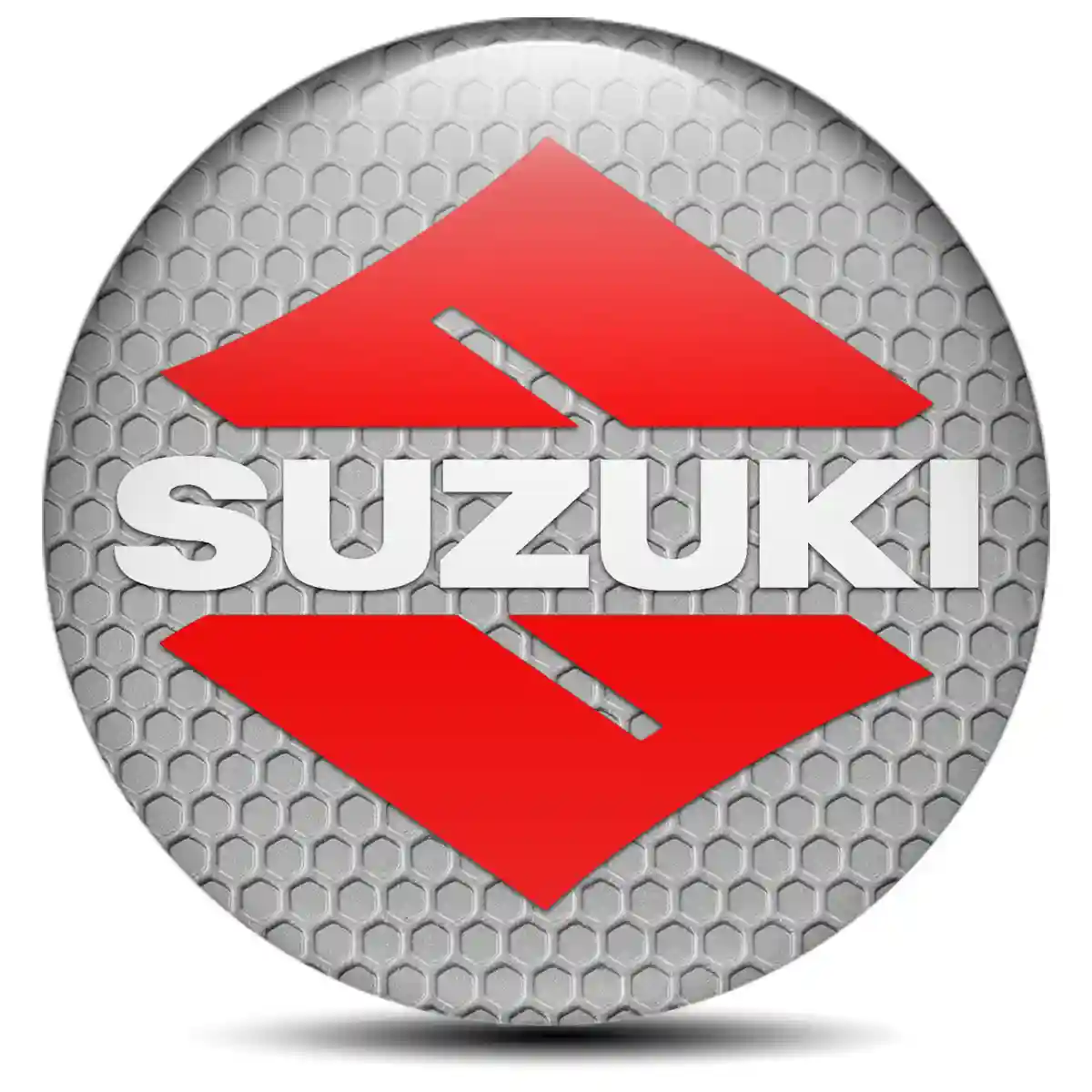Suzuki Logo Silicone Badge Signature Grade