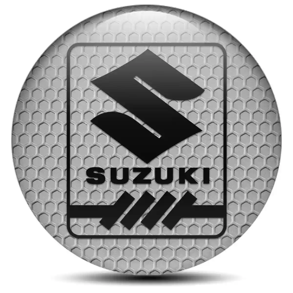 Suzuki Logo Silicone Badge Sleek Style