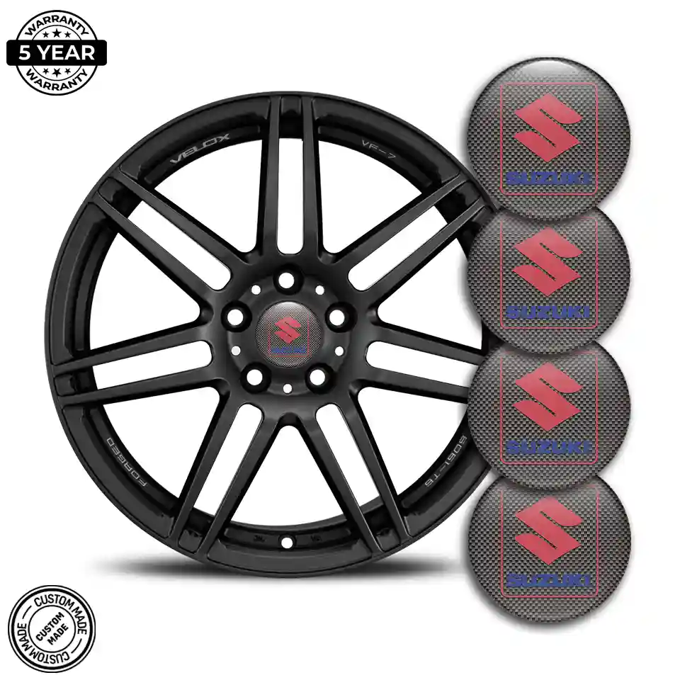 Suzuki Logo Silicone Badge Superior Craft