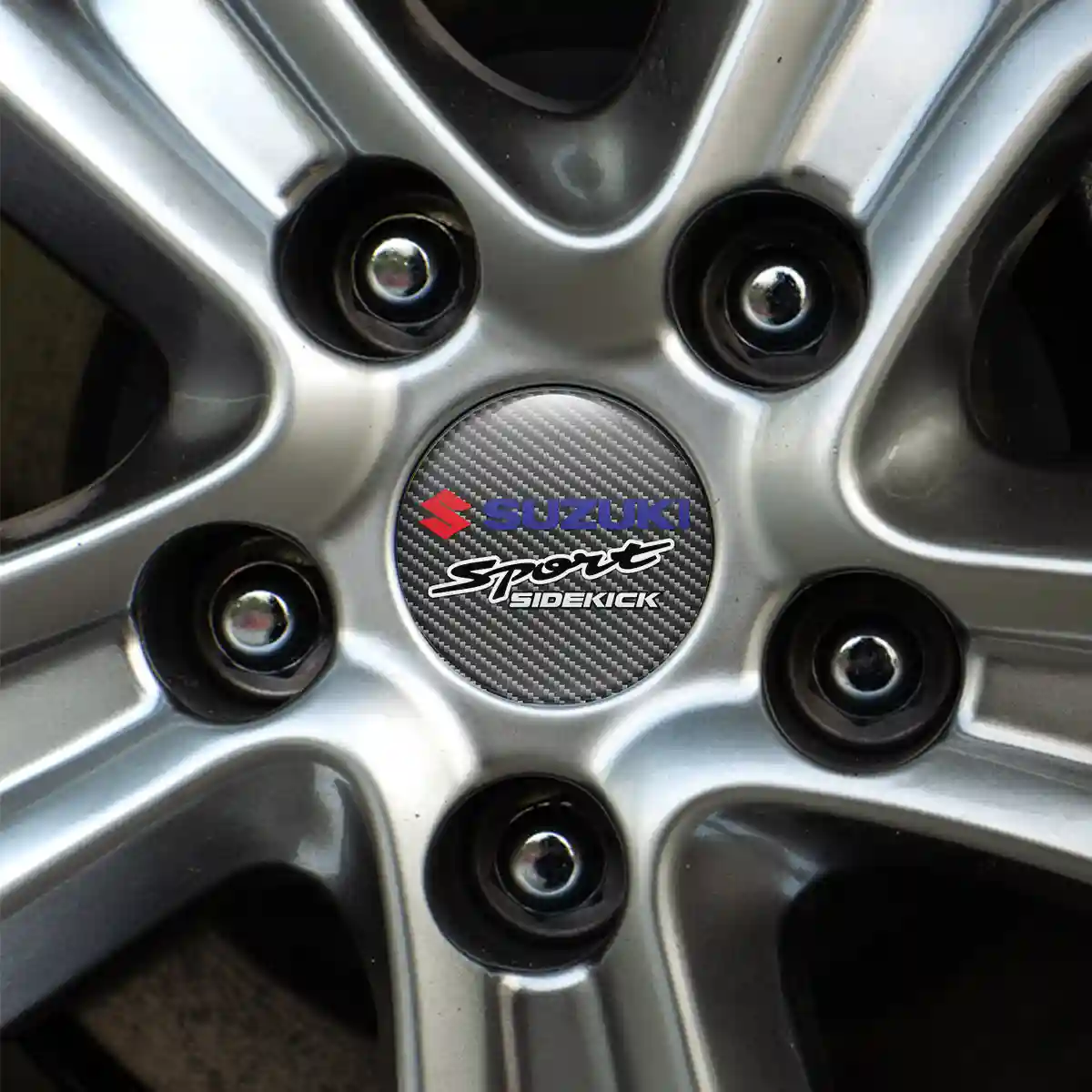 Suzuki Logo Silicone Emblem Elite Finish